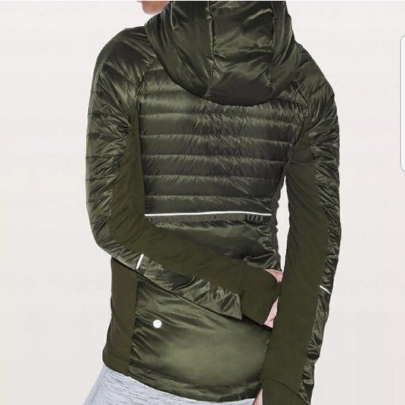 lululemon down for a run jacket